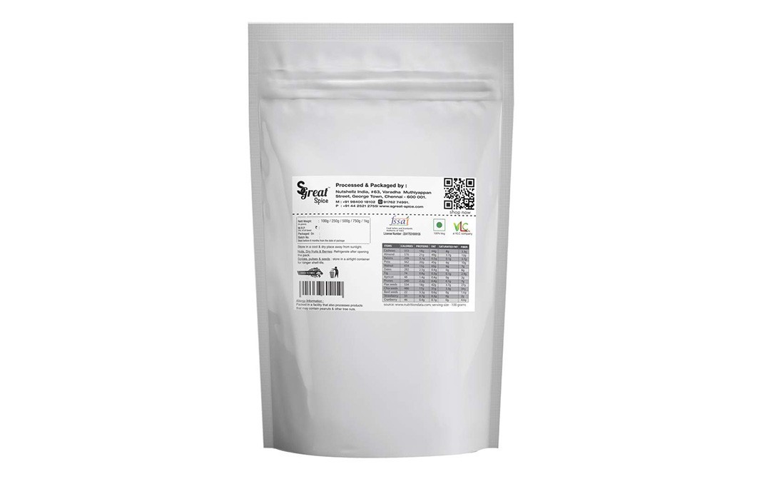 SGreat Spice Dried Blueberry    Pack  500 grams